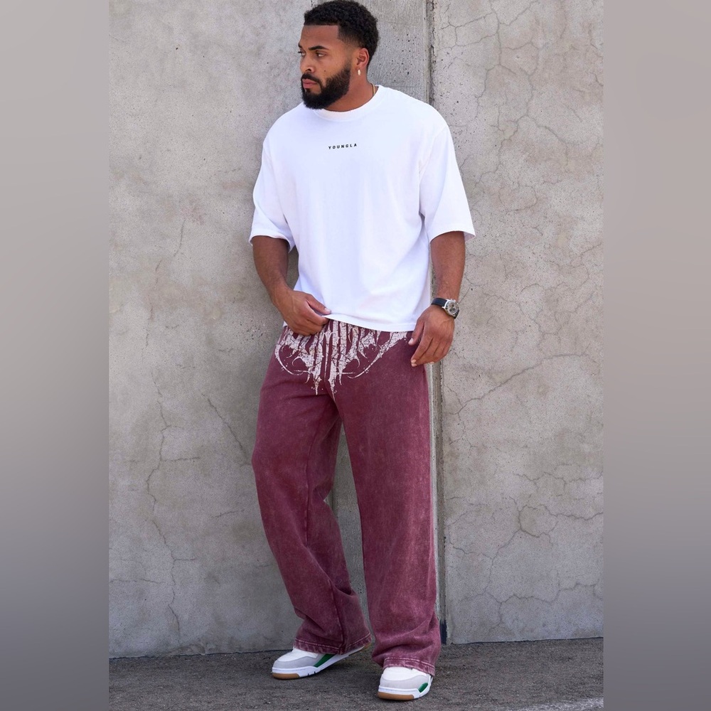 Young La dark wave joggers